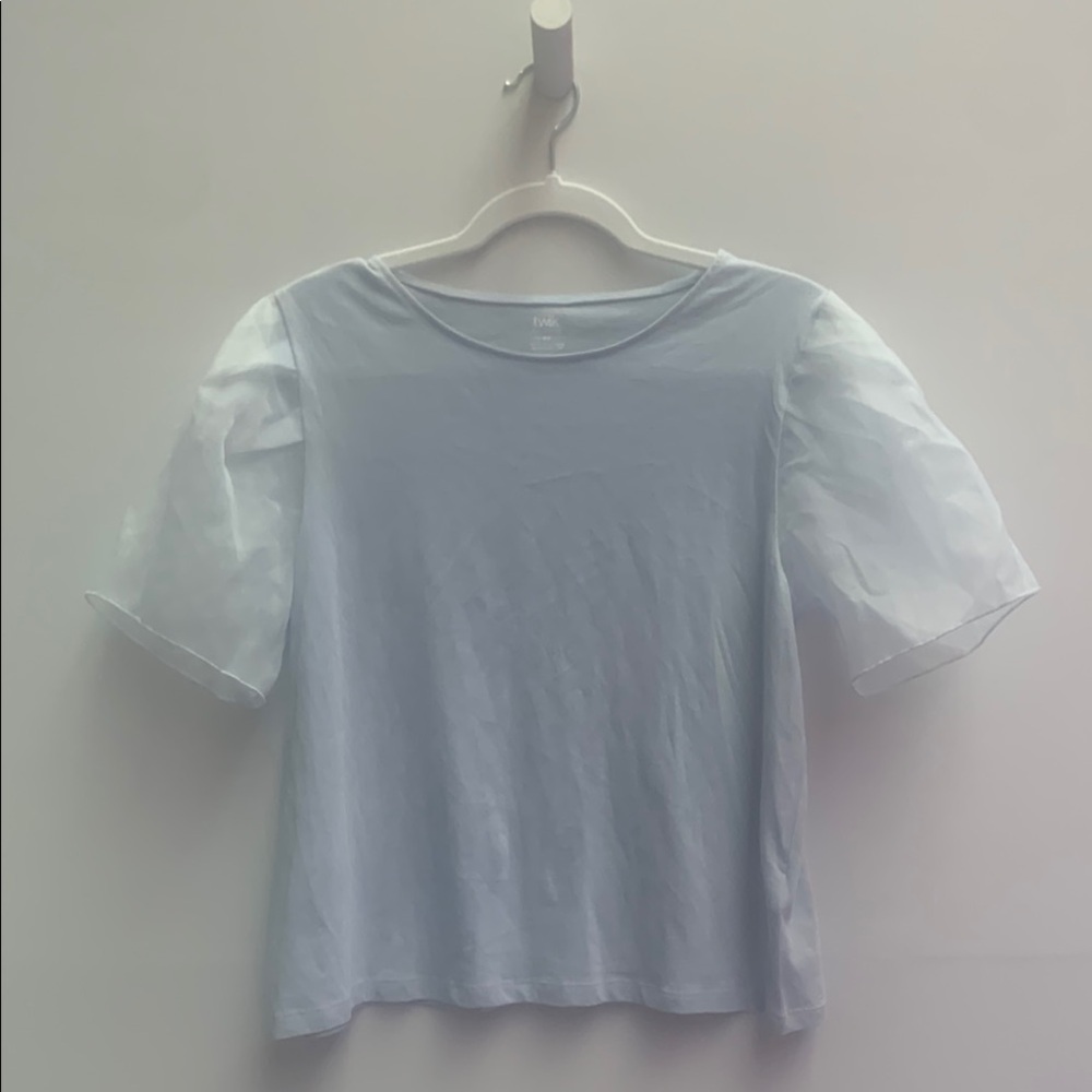 Twik by Simons Sky Blue Organic Cotton Top